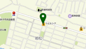 【予約制】Bounce ロッカー ウエルシア我孫子若松店 保管場所の地図画像