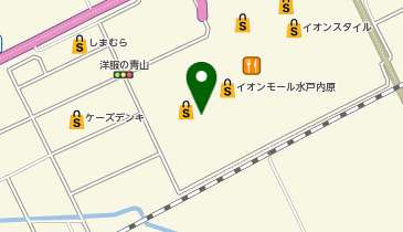 【予約制】Bounce ロッカー イオンモール水戸内原 保管場所の地図画像