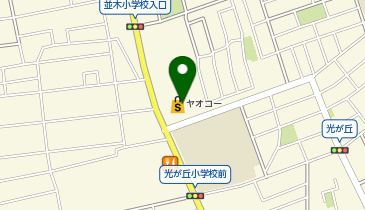 【予約制】Bounce ロッカー ヤオコー相模原光が丘店 収納スポットの地図画像