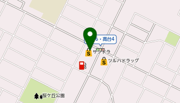 【予約制】Bounce ロッカー サツドラ 千歳高台店 お預かりスポットの地図画像