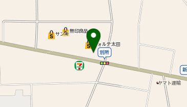 【予約制】Bounce ロッカーベルクフォルテ太田店 収納スポットの地図画像