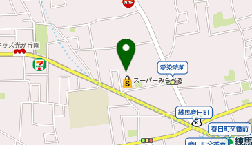 【予約制】Bounce ロッカー NR077 ドラッグストア マツモトキヨシ 練馬春日町店 保管場所の地図画像