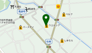 【予約制】Bounce ロッカー ウエルシア行田店 収納スポットの地図画像