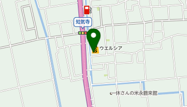 【予約制】Bounce ロッカー ウエルシア白山鶴来店保管場所の地図画像