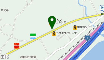 【予約制】Bounce ロッカー ウエルシア清水由比店 収納スポットの地図画像