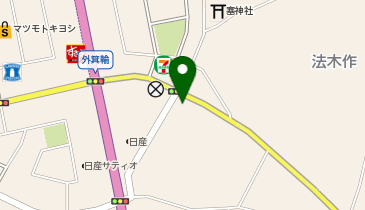 【予約制】Bounce ロッカー ヤマト運輸 君津センター 保管場所の地図画像