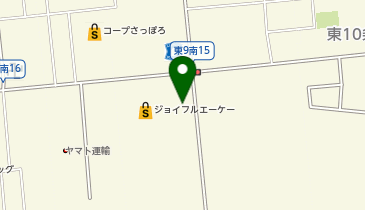 【予約制】Bounce Locker Yamato Transport Obihiro Central Office Storage Spotの地図画像