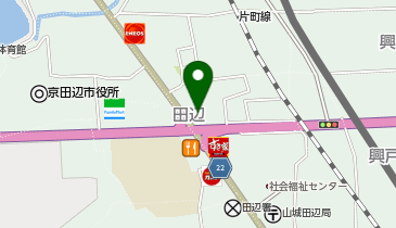 【予約制】Bounce ロッカー ヤマト運輸 京田辺大隅センター 保管場所の地図画像