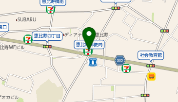 【予約制】Bounce Locker Seven-Eleven Shibuya Ebisu 1-chome East Store Storage Spotの地図画像