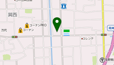 【予約制】Bounce ロッカー ヤマト運輸 辰巳センター 保管場所の地図画像