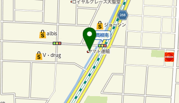 【予約制】Bounce ロッカー ヤマト運輸 福井高柳センター 保管場所の地図画像