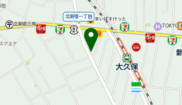 【予約制】Bounce Locker Yamato Hyakunincho1 Storage Spotの地図画像