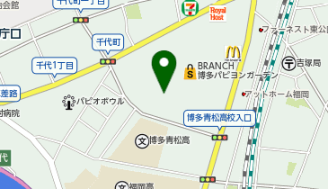 【予約制】Bounce ロッカーBRANCH 博多パピヨンガーデン保管場所の地図画像