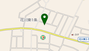 【予約制】Bounce ロッカー ヤマト運輸 花川センター 保管場所の地図画像