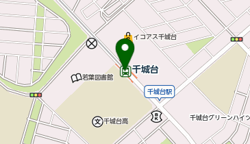 【予約制】Bounce 千葉都市モノレール 千丈滝北駅 ロッカー 収納スポットの地図画像
