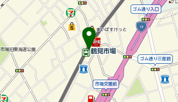 【予約制】Bounce 京浜急行電鉄 鶴見市場駅 ロッカー 収納スポットの地図画像