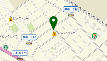 【予約制】Bounce ロッカー ツルハドラッグ淵野辺店 収納スポットの地図画像