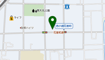 【予約制】Bounce ヤマト運輸京都西京極センターロッカー保管場所の地図画像