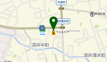 【予約制】Bounce ロッカー ウエルシア堺深井中町店保管場所の地図画像