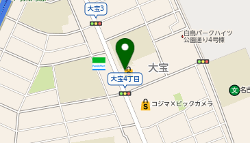 【予約制】Bounce ロッカー ウエルシア熱田大宝店 収納スポットの地図画像