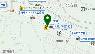 【予約制】Bounce ロッカー セブンイレブン 横浜本牧町一丁目店 保管スポットの地図画像