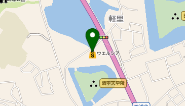 【予約制】Bounce ロッカー ウエルシア羽曳野西浦店 収納スポットの地図画像