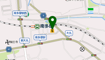 【予約制】Bounce ロッカー ウエルシア南多摩駅前店 収納スポットの地図画像