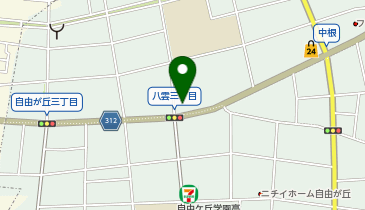 【予約制】Bounce ロッカーライフ 目黒やくも収納スペースの地図画像