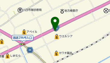 【予約制】Bounce ロッカー ウエルシア匝瑳八日市場店 収納スポットの地図画像