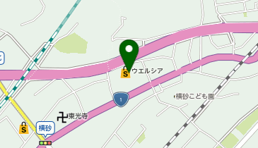 【予約制】Bounce ロッカー ウエルシア清水横砂店 収納スポットの地図画像