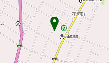 【予約制】Bounce ロッカー ウエルシア小山花垣店保管場所の地図画像