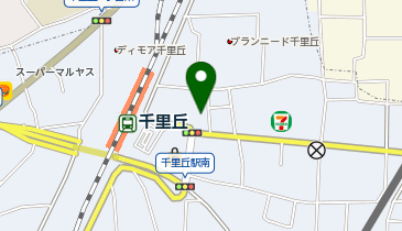 【予約制】Bounce ロッカー ウエルシア摂津千里丘駅前店 収納スポットの地図画像