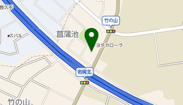 【予約制】Bounce ロッカー ヤマト運輸 竹の山センター 保管場所の地図画像