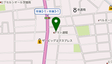 【予約制】Bounce ロッカー ヤマト運輸 平岸センター保管場所の地図画像