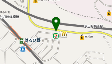 【予約制】Bounce セブンイレブン 川崎はるひ野店 ロッカー 収納場所の地図画像