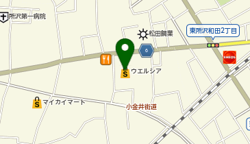 【予約制】Bounce Locker Welcia Tokorozawa Shimoyasumatsu store Storage Spotの地図画像