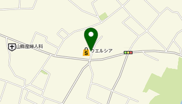 【予約制】Bounce ロッカー ウエルシア水戸御茶園通り店 収納場所の地図画像