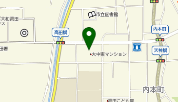 【予約制】Bounce ウエルシア大和高田第一店のロッカー収納場所の地図画像