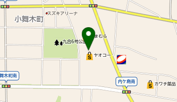 【予約制】Bounce ロッカー ヤオコー 太田小牧店 保管場所の地図画像