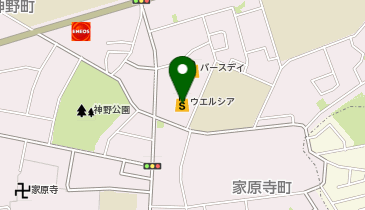 【予約制】Bounce ロッカー ウエルシア堺上野芝店 収納スポットの地図画像