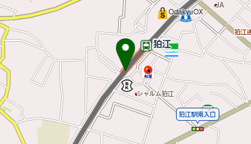 【予約制】Bounce ロッカー セブンイレブン 狛江駅 荷物預かりスポットの地図画像