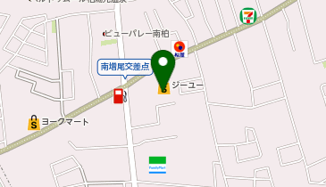 【予約制】Bounce ロッカー ウエルシア柏南増尾7丁目店 お預かりスポットの地図画像
