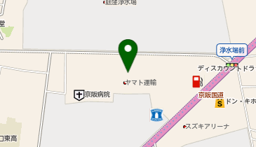 【予約制】Bounce ロッカー ヤマト運輸守口八雲センター預かり所の地図画像