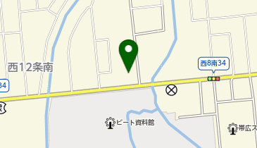 【予約制】Bounce ロッカー ヤマト運輸 帯広南営業所 保管場所の地図画像