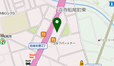 【予約制】Bounce ロッカー ヤマト運輸 浜寺センター 保管場所の地図画像