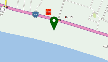 【予約制】Bounce ロッカー ヤマト運輸 北斗七重浜センター 保管場所の地図画像