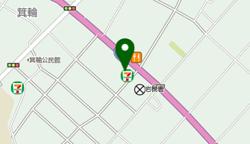 【予約制】Bounce セブンイレブン 岩槻警察署前店 ロッカー保管場所の地図画像