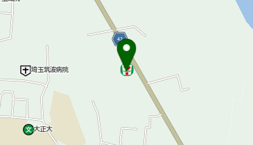 【予約制】Bounce ロッカー セブンイレブン 松伏土比地店 保管場所の地図画像