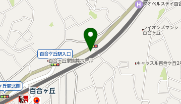 【予約制】Bounce セブンイレブン 川崎百合ヶ丘店 ロッカー 収納スポットの地図画像