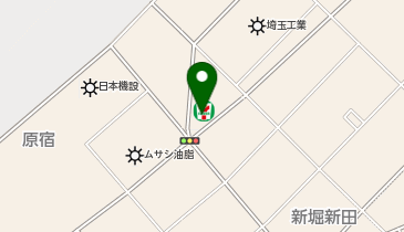 【予約制】Bounce ロッカー セブンイレブン 日高工業団地 保管場所の地図画像